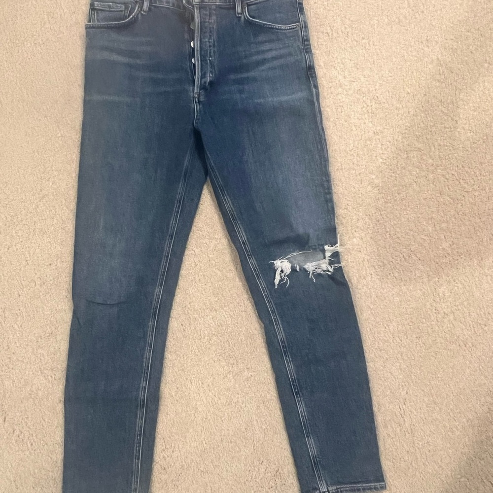 Agolde Nico High Rise Slim in Shoreline